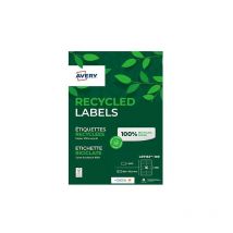 Avery - Etiquettes adresses recyclées laser 99,1 x 33,91 mm lr 7162 - Boîte de 1600