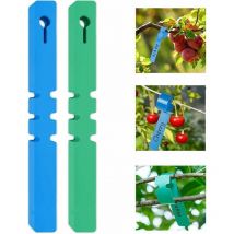 Tiquettes de Plantes de Jardin 200 Pièces, Etiquette Arbre Fruitier étiquette Semis Plastique Couleur étiquette Jardinage Marqueur de Jardin