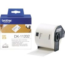 Dk-11202 Rouleau D'Étiquettes 62 X 100 Mm Papier Blanc 300 Pc(s) Fixation Permanente Dk11202 Etiquette D'Expédi - Brother