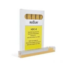 Etona HDC8 Heftklammerkassetten EC3 (5 x 210 Heftklammern für 25-40 Blatt, Gelb)