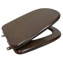 Etoos - dama retro Tapa wc Roca Color Madera Nogal Oscuro - ref: 02010103