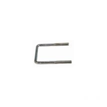 Etrier de fixation en U pour diabolo central - pour tube 70x70 mm