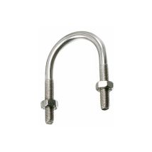 Etrier fileté pour tube iso avec écrous - Acier Zn Ø27 mm - Boîte de 25