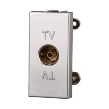 AG2251 Connecteur Prise tv Femelle Couleur Gris Compatible avec Bticino Axolute - Ettroit