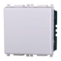 EV3202 Schalter 2P 2M 16A Unipolare weiße Farbe kompatibel mit Vimar Plana - Ettroit