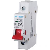 Ettroit - Interrupteur Sectionneur 1P 63A 240VAC Rail din - JX416300