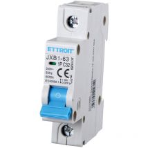 Ettroit - Interrupteur thermique magnétique 1P 32A courbe c 220V 6KA - JX113260