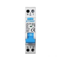 Disjoncteur à courant résiduel 1P+N 6A 6KA 30mA 220V