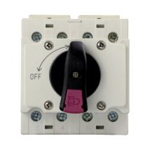 Interrupteur d'isolement dc photovoltaïque 4P 2M 32A dc 1000V
