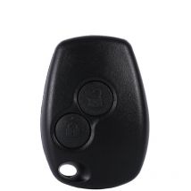 Étui à clés en plastique ABS à 2 boutons, coque Durable sans programmation, pour Renault Kangoo Modus Master Car Auto