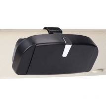 Tui à lunettes universel avec fonction magnétique et fente pour carte multifonctionnelle Étui de rangement pour lunettes pour pare-soleil de voiture