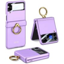 Étui De Téléphone Violet Tendance Pour Samsung Z Flip 4