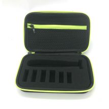 Tui pour Philips Philips OneBlade Pro Housse, eva Coque Voyage Rigide avec éponge Sac de Rangement per One Blade(version maille noire)
