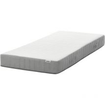 Beliani - eu Single Size Pocket Sprung Mattress with Handles Latex Filling 3ft Firm Removable Cover 7-Zone Springy