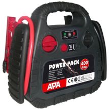 Eufab – Démarreur Portable 500 A Avec Compresseur 18 Bars – Indicateur De Charge – Protection Inversion Polarité – Boîtier Antichoc