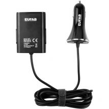 Usb Ladeadapter mit Kabel und Ladeeinheit für die Rücksitzbank Handyzubehör - Eufab