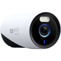 Security Cam E330 (Pro) caméra de sécurité extérieure, résolution 4K, Enregistrement 24h/24 7j/7, Plug-in, Wi-FI amélioré, Reconnaissance faciale ai,