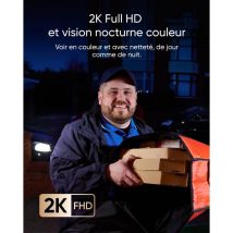 Eufy - Security Video Doorbell E340, Double caméra/2K/Stockage Local Extensible jusqu'à 128 Go