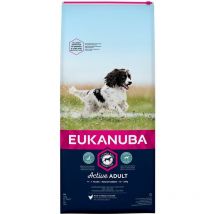 Eukanuba - Active Adult Medium Breed Chicken 12kg - 193113