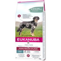 Daily Care Adult Mono Protein Lachs - Trockenfutter für Hunde - 12 kg - Eukanuba