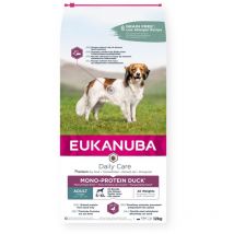 Eukanuba - Daily Care Mono-Protein Adult All Breed Canard - nourriture sèche pour chien - 12kg
