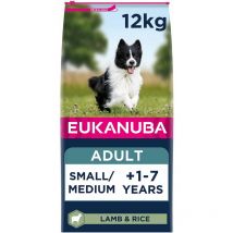 Eukanuba Dog Adult Lamb & Rice Small & Medium Breed - 12kg - 579737