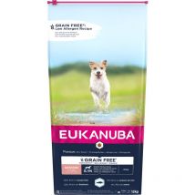 Grain Free Senior petite/moyenne race, Poisson de mer - nourriture sèche pour chien - 12 kg - Eukanuba