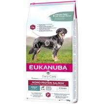 Daily Care - Croquette mono-protéine au saumon pour chiens adultes - Riches en saumon frais congelé 2,3 kg (8710255187839) - Eukanuba