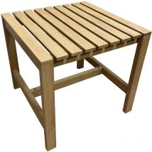 Eura-Kollektion – Badezimmerhocker aus Natureiche – Byca
