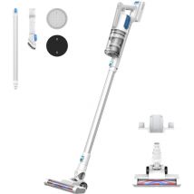 Eureka - BR5 Slim Aspirapolvere Senza Fili leggero, 2 in 1 Scope Elettriche Ricaricabili, 250W Motore Brushless, Faro led, Aspirapolvere Piccolo