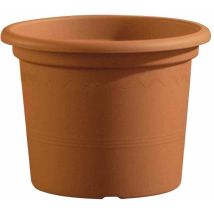 Pflanzkübel GEO Ø 20 cm terracotta – 20 cm – 15 cm – 0,1 kg – frostbeständig bis: -20 °C – UV-beständig – bruchsicher