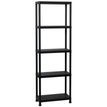 EURO VANADIUM - 5-stöckiges Kunststoffregal