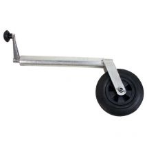 OSE – Rueda jockey de remolque – Diámetro 20 cm – Altura ajustable 57,5-79 cm – Peso máximo 180 kg