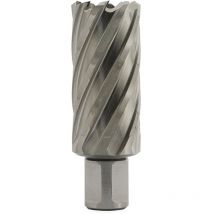 Euroboor HCL.240 hss Kernbohrer - Bohrtiefe: 55 mm - Außendurchmesser: 24 mm - Anschluss: Weldon - Größe: 19.05 mm - Pilot Pin Hole 6.35 mm