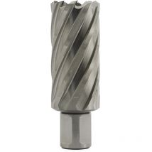 Euroboor HCL.250 hss Kernbohrer - Bohrtiefe: 55 mm - Außendurchmesser: 25 mm - Anschluss: Weldon - Größe: 19.05 mm - Pilot Pin Hole 6.35 mm