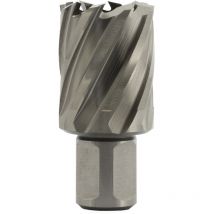 Euroboor HCS.380 HSS Kernbohrer - Bohrtiefe: 30 mm - Außendurchmesser: 38 mm - Anschluss: Weldon - Größe: 19,05 mm - Pilot Pin Hole 6,35 mm