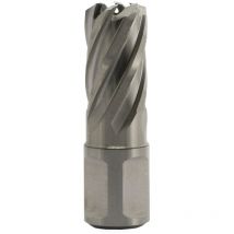 Abratools - Euroboor HCS.140 hss Kernbohrer - Bohrtiefe: 30 mm - Außendurchmesser: 14 mm - Anschluss: Weldon - Größe: 19,05 mm - Pilot Pin Hole 6,35