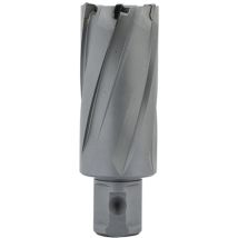 HMLU.220 tct Kernbohrer 55 mm, Hartmetallspitze, ideal für hardox, Edelstahl und hochfeste Stähle. Optimale Spanabfuhr, minimiertes Bruchrisiko.