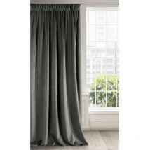 Ria Tenda Oscurante, Tenda con Fettuccia Arricciatenda - 1 pz, Tenda Extra Lunga, Elegante, Tinta Unita, Soggiorno, Camera da Letto, Densità 290