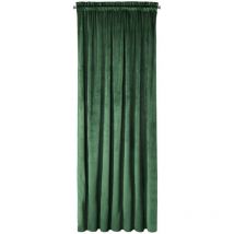 Rideau en velours melanie - opaque - avec galon fronceur - 140 x 270 cm sourcing 424079 - Eurofirany