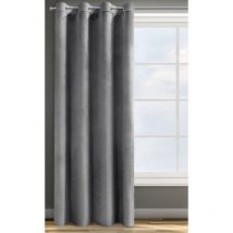 Rosa Tenda in Velluto con Occhielli - 1 Unità, Soffice, Pannello, Drappo Classico, Glamour, Elegante, Soggiorno, Camera da Letto, 290 g/m2, 140x250