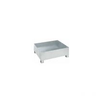 Cubeta colectora de acero para bidones de 200 l L x A x H 1200