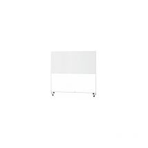 Panel rotulable con bastidor rodante acero revestido a x h