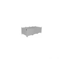 Bauer - Recipiente colector capacidad 2,0 m³ galvanizado al horno