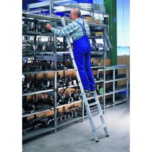 Euroline Premium 30182 Alu-regalleiter Mit 14 Stufen