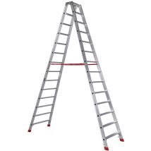 Euroline Premium 30577 Stufenstehleiter 2x14 Stufen