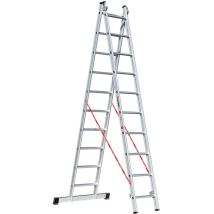 Euroline Premium 306 Mehrzweckleiter 2x10 Sprossen