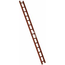 Euroline Premium Kaminkehrerleiter 14 Sprossen Ral8004 Rot