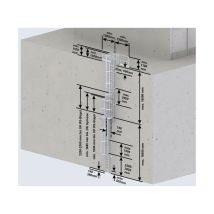 Euroline Steigleiter Aluminium Blank Sh 11,76m Pg1