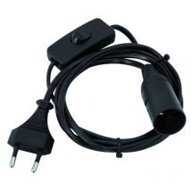 51100665 Lampenfassung E14 230 v 60 w mit Eurostecker, mit Wippschalter - Eurolite